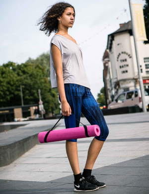 Urban Fitness 4mm Yoga Mat - Royal Blue